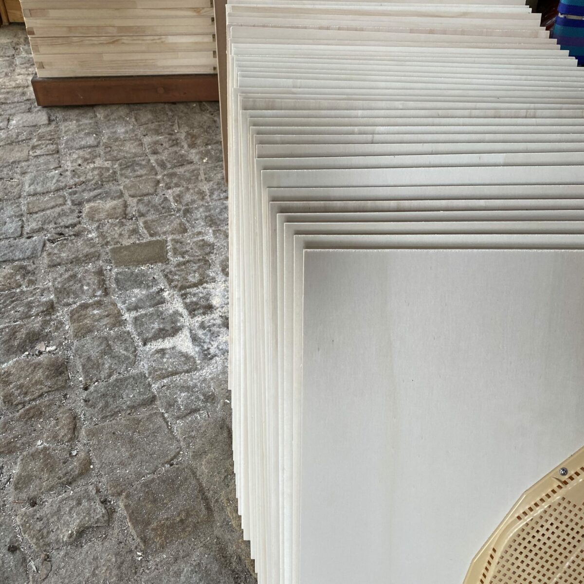 Bau von Bienenfluchten